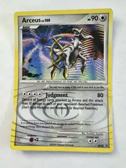 Pokemon Arceus DP50 Diamond and Pearl Holo - 2009 LP - Image 2