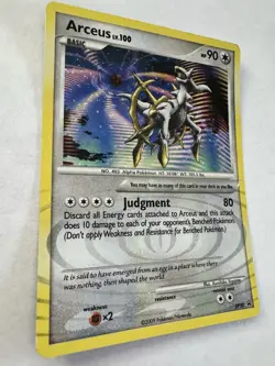 Pokemon Arceus DP50 Diamond and Pearl Holo - 2009 LP - Image 3
