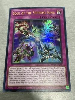 Yu-Gi-Oh! TCG Soul of the Supreme King MP24-EN268 Ultra Rare NM/M - Image 1
