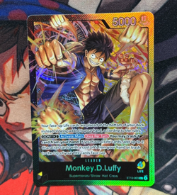 One Piece TCG -Monkey.D.Luffy -The Three Brothers - ST13-003 - English - Image 1