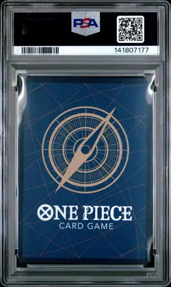 2025 ONE PIECE OP13-CARRYING ON HIS WILL TREASURE RARE MONKEY D. LUFFY PSA 10 - Image 2