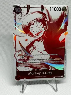 One Piece 3rd anniversary Monkey D Luffy Ace Holo 2 Card Lot ST10-006 OP07-053 - Image 1