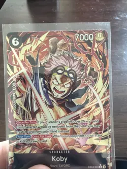 Koby (EB04-044) (Alternate Art) EB04-044 Adventure on Kami's Island Foil - Image 1