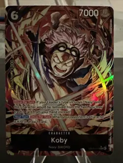 One Piece Koby EB04-044 Alt Art Foil English OP15 SR - Image 1