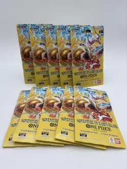 One Piece OP15 Adventure on Kami's Island Sleeved Booster Packs (Lot Of 10) - Image 1