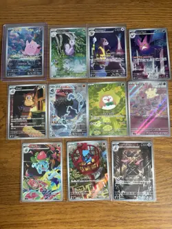 Pokemon TCG 11 Card Assorted Bundle all AR - Image 1