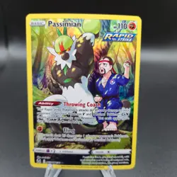 Passimian TG08/TG30 Pokemon Card - Silver Tempest Trainer Gallery - NM - Image 1