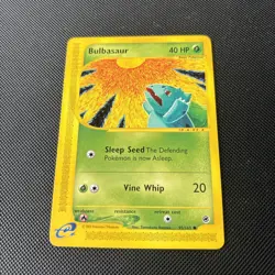 Pokemon Card Expedition Base Set Bulbasaur 95/165 E Series Pokemon TCG LP/NM! - Image 3