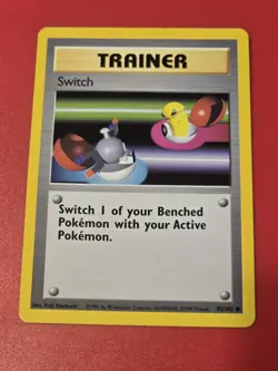 4th Print SWITCH - 95/102 - Base Set - Pokemon Card - Image 1