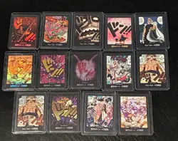 One Piece 14 Card Don LOT ALL YOUR TURN +1000 ALL IN TOP LOADER English Japanese - Image 1