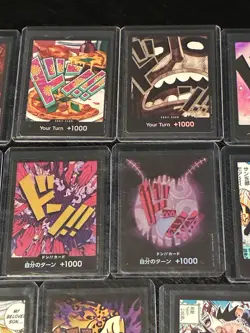 One Piece 14 Card Don LOT ALL YOUR TURN +1000 ALL IN TOP LOADER English Japanese - Image 3