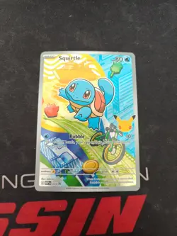 Pokemon TCG Squirtle MEP 039 First Partners Promo Card 30th Anniversary - Image 1