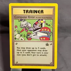 Computer Error | Black Star Promo 16 | Pokemon TCG | Set 4 Cards - Image 4