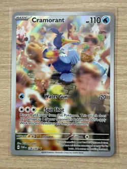 Pokemon Card Cramorant 176/167 Twilight Masquerade Illustration Rare - NM - Image 3