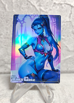 Widowmaker Trading Card Waifu Goddess Story Anime Girl holo Karte Manga Full - Image 1