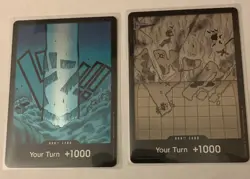 2x One Piece TCG Special DON! Card OP-15- Sky Map & Blast NM - Image 1
