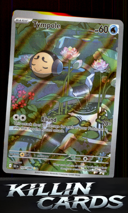 Tympole - 103/086 103/086 Pokemon Illustration Rare SV: Black Bolt Card NM - Image 1