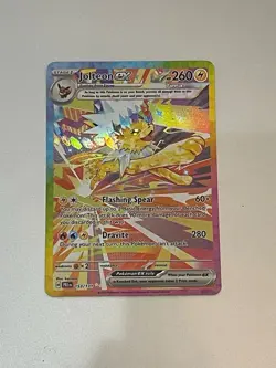 Pokemon TCG Jolteon EX 153/131 Prismatic Evolutions Card - Image 1