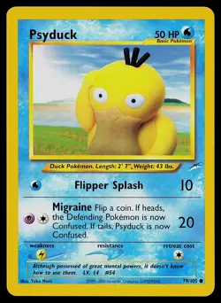 Pokemon Card - Psyduck Neo Destiny 79/105 Common - Image 1