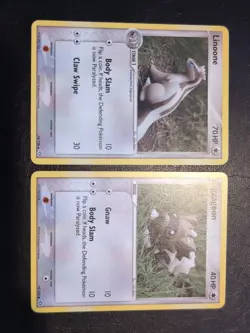 POKEMON TCG CARD LINOONE + ZIGZAGOON 34/106 EX EMERALD VLP/LP - Image 1