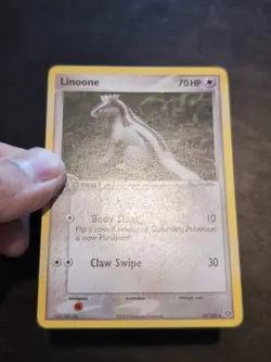 POKEMON TCG CARD LINOONE + ZIGZAGOON 34/106 EX EMERALD VLP/LP - Image 3