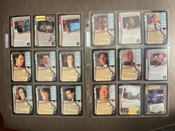 X-Files CCG Premiere complete set of 354 cards NM with game play notepad sheets - Image 2
