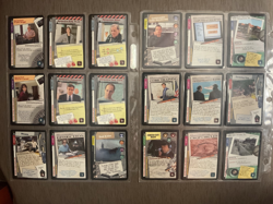 X-Files CCG Premiere complete set of 354 cards NM with game play notepad sheets - Image 3