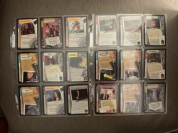 X-Files CCG Premiere complete set of 354 cards NM with game play notepad sheets - Image 4