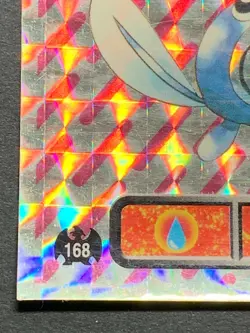 Poliwag 168 Pokemon Sticker Seal Japanese Amada 1996 Holo NINTENDO RARE - Image 5