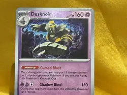 Dusknoir 037/131 Reverse Holo card Prismatic Evolutions - Image 2