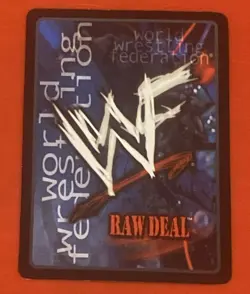 WWE Raw Deal X-Pac Superstar Card - Image 2