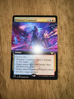 Prismari Command (Extended Art) Strixhaven: School of Mages Regular - Image 1
