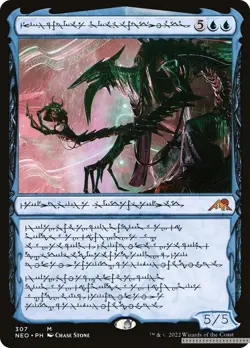 Jin-Gitaxias, Progress Tyrant (Phyrexian) [NEO - 307] - NM [Normal] TCG MTG - Image 1