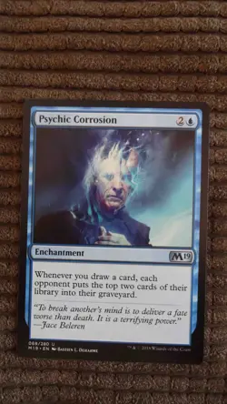 Magic: the Gathering / MtG Psychic Corrosion x1 M19 - Image 1