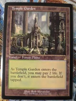 Temple Garden (Retro Frame), Ravnica Remastered, Regular, MTG, MINT++ - Image 1