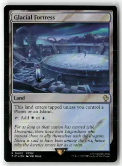 Glacial Fortress (Surge Foil) Commander: Final Fantasy Foil - Image 1