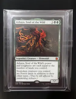 MTG Ashaya, Soul of the Wild Zendikar Rising Regular #179 - Image 1