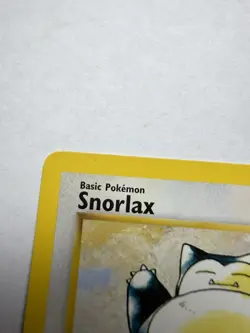 Pokemon Card - Snorlax Jungle 27/64 Rare 1st Edition LP - Image 3