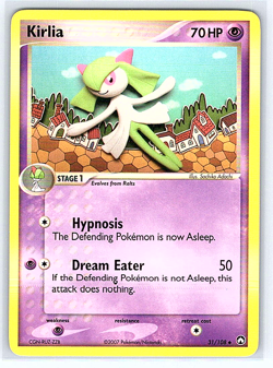 Kirlia 31/108 Power Keepers NM/LP Pokemon Card - Image 1
