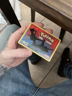 Pokemon Eon Ticket Promo E-Reader E Card Ruby & Sapphire GBA 2003 - Image 4