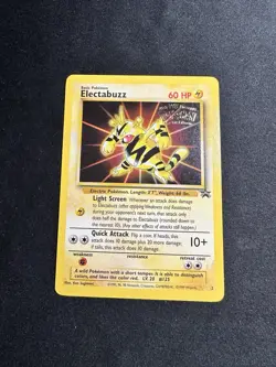 Electabuzz (WB) Promo - #2 Black Star Promo Near Mint NM (E895) - Image 1