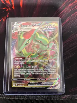 Pokemon Rayquaza VMAX Full Art Ultra Rare Holo 111/203 Evolving Skies 320HP - Image 1