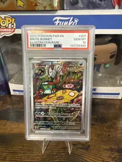 Pokemon TCG Brute Bonnet Card 207/182 10 Fresh Cert 💎💎💎 - Image 1