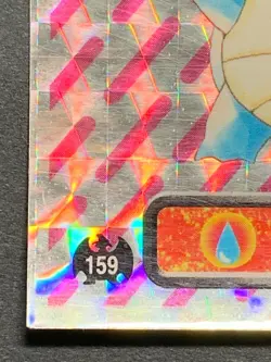 Wartortle 159 Pokemon Sticker Seal Japanese Amada 1996 Holo NINTENDO RARE - Image 5