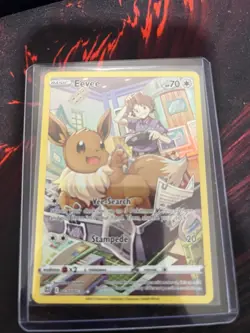 Pokemon Eevee TG11/TG30 Brilliant Stars Trainer Gallery Full Art Ultra Rare Holo - Image 1