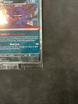 2025 Pokemon GameStop Gengar Promo Stamped Sealed 050/088 - Image 4