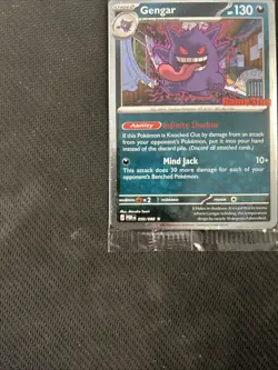 2025 Pokemon GameStop Gengar Promo Stamped Sealed 050/088 - Image 5