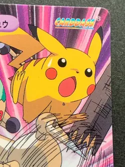 Pokemon Carddass Meowth & Pikachu 273. Anime collection Pokemon TCG Japanese - Image 3