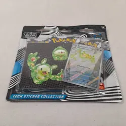 Pokemon TCG Black Bolt Tech Sticker Collection Blister (3 Packs) NEW - Image 2