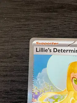Pokemon TCG Lillie’s Determination Mega Evolution 184/132 SAR English NM In Hand - Image 4